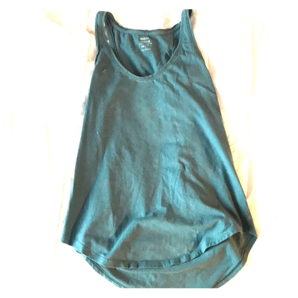 Blue tank top